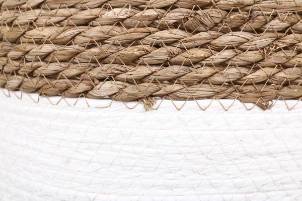 Кошик d24хh29см біло-бежевий EG10612-1 Village