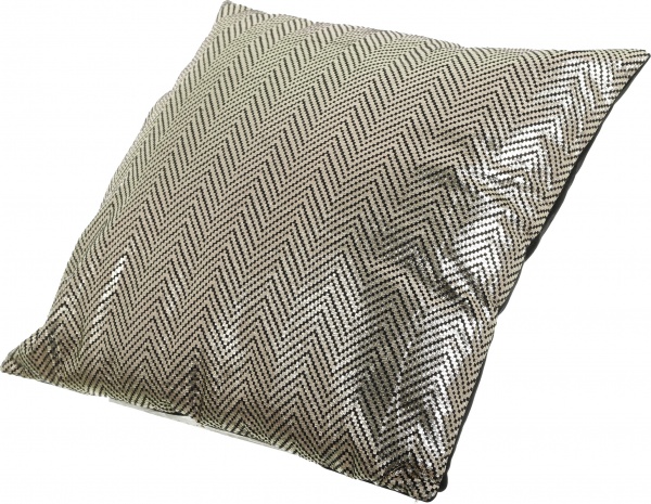 Подушка KM Stars 100% полиэстер 45x45 см серебряный 