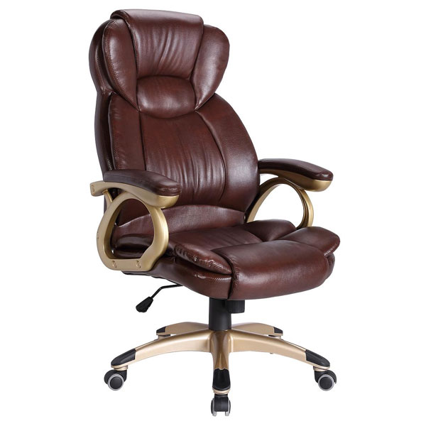 Кресло офисное Рабат коричневое 