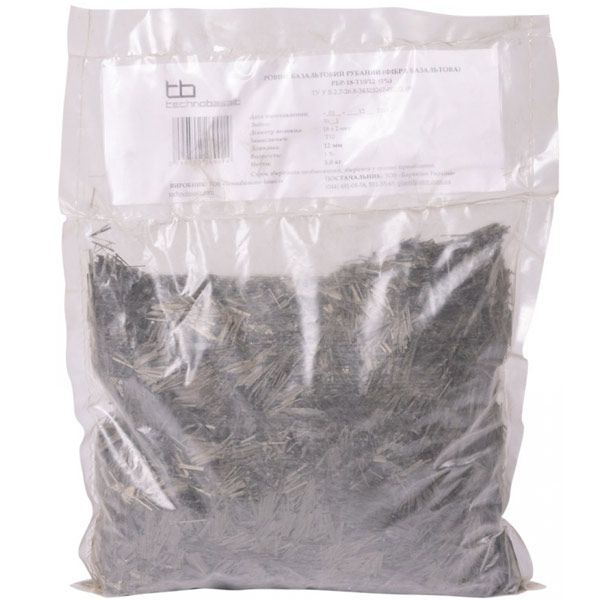 Фибра базальтовая Technobasalt 5 мм 1 кг