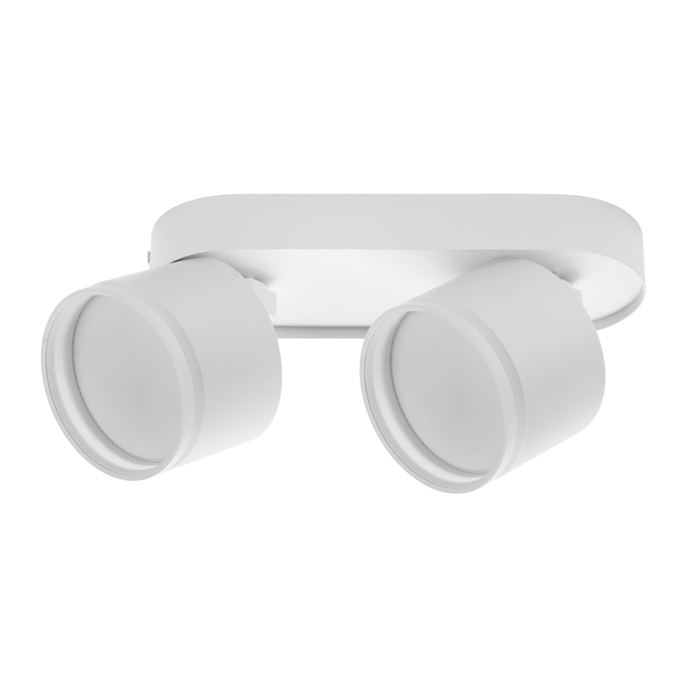 Світильник накладний поворотний Sensio під лампу 2x13 Вт GX53 білий MLT509-2 w