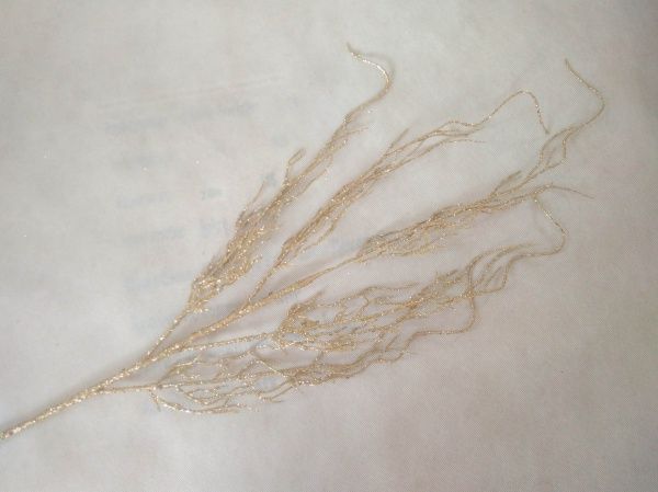 Декорация новогодняя Ветка кудрявая 78 см EPI-RS1Z2584 