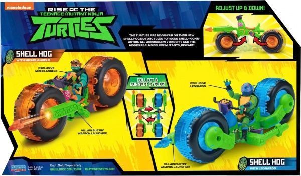 Фігурка TMNT Транспорт серії «Еволюція Черепашок-ніндзя» Байки фігурка Мікеланджело 82483 