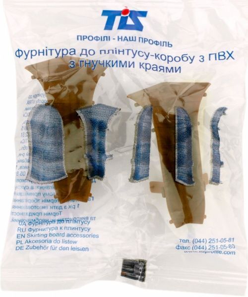 Комплект уголков внутренних TIS орех 