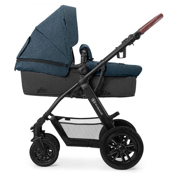 Коляска 3 в 1 Kinderkraft XMOOV джинсова 