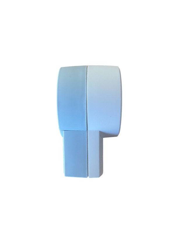 Розетка с заземлением белый 50199