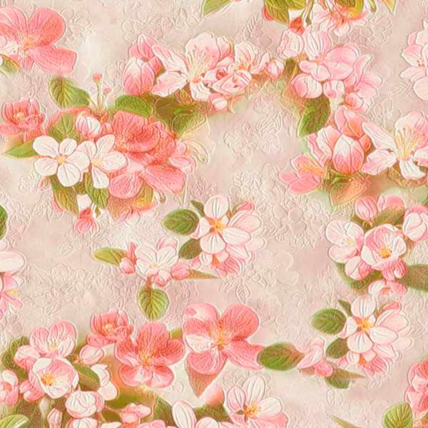 Шпалери зі спіненого вінілу Слов'янські шпалери Expromt Сакура 5696-02 0,53x10,05 м 