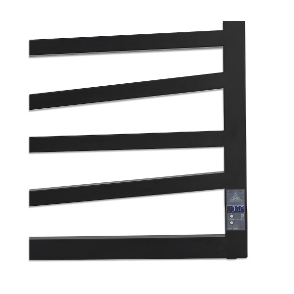 Рушникосушарка електрична Laris Міраж ЧФЧ11 500x1200 ліве підключення (чорний)