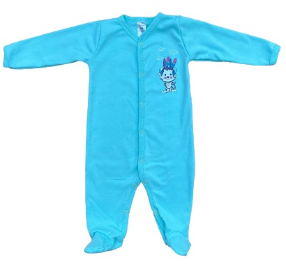 Комбинезон унисекс Bambinelli р.68 бирюзовый Кмб300-5 