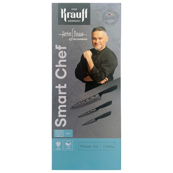 Набор ножей 3 предмета Smart Сhef 29-305-055 Krauff