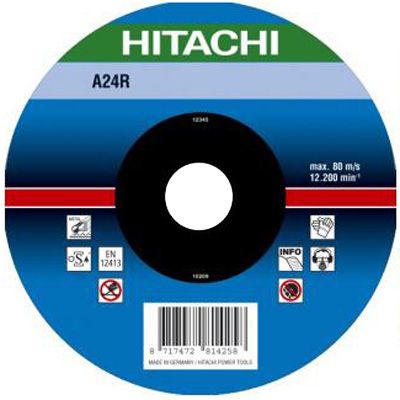 Круг отрезной Hitachi D115x2.5x22.2 мм металл