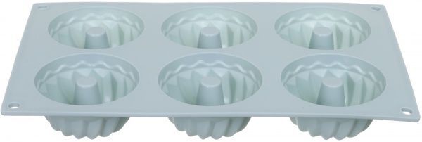 Форма для кексов С втулкой 32х18х2 см 6 шт. 51618433 Flamberg Smart Kitchen