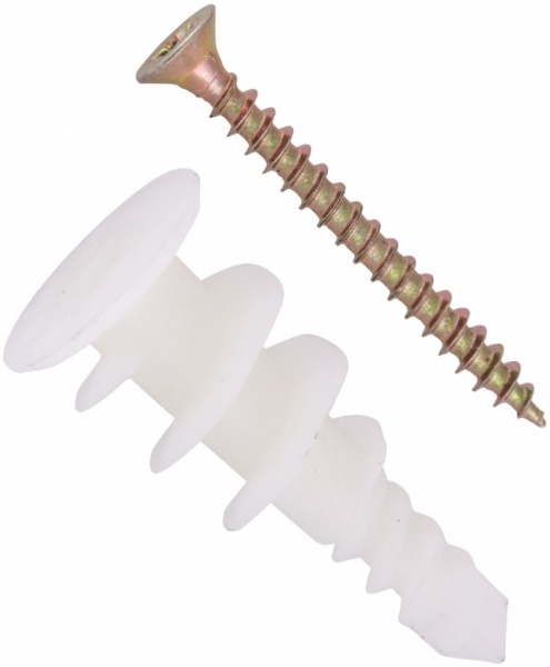 Дюбель для гипсокартона 6x23 мм 35 шт. Driva Expert Fix