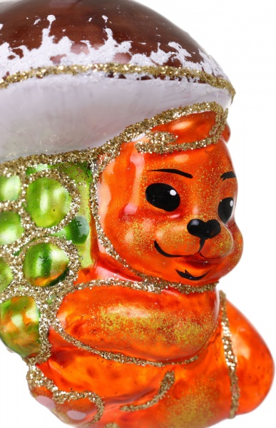 Декорация новогодняя Формовая игрушка в ассортименте 9 см 