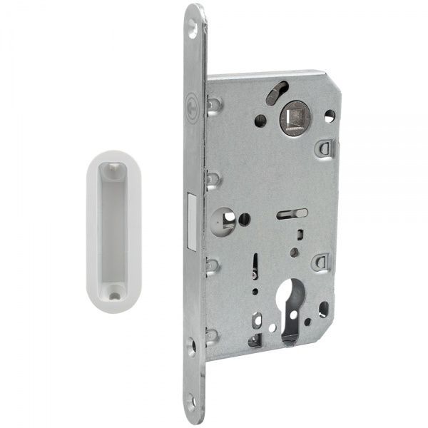 Дверний замок міжкімнатний Comit 81700 магнітний хром