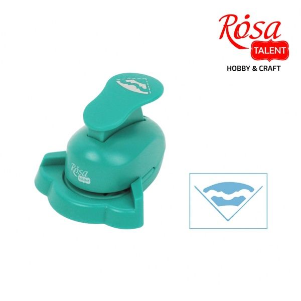 Дырокол угловой для фото Узор №15 Rosa Talent