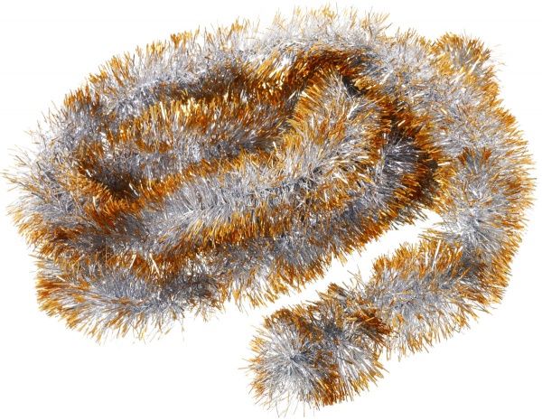 Дождик новогодний элит 7 3 м серебристый