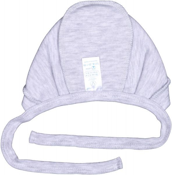 Чепчик детский Baby Veres Little raccon р.40 серый