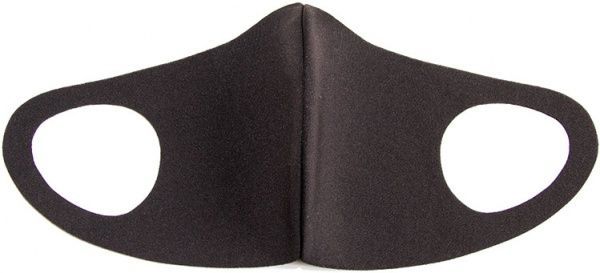 Маска Grandtex неопренова багаторазова чорна р. L 3 шт. 4827421105239