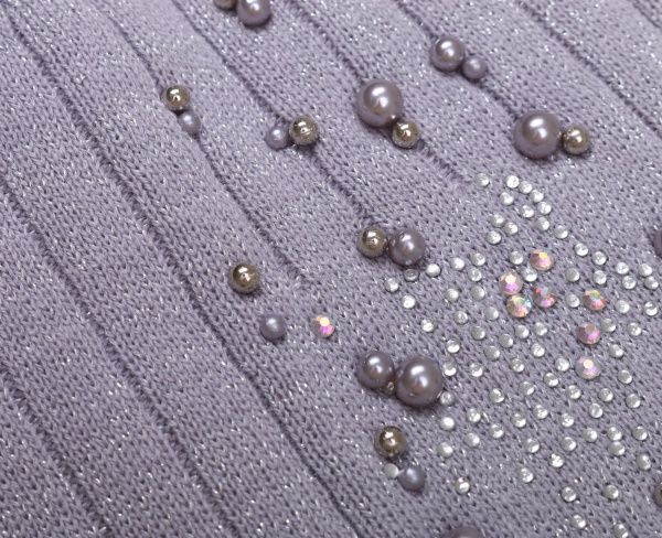 Шапочка детская для девочки Kraft+ 9791 р.50-52 светло-серый 