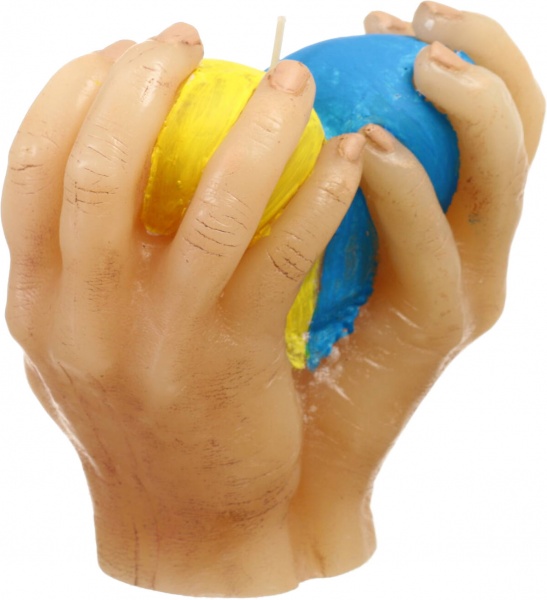 Свічка Pako-If серце в долонях 