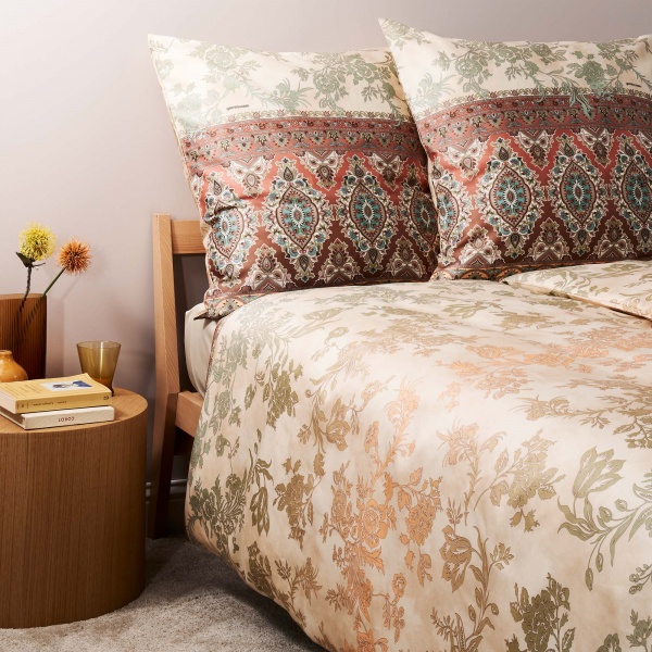 Комплект постельного белья Agrigento семейный разноцветный Grandfoulard 