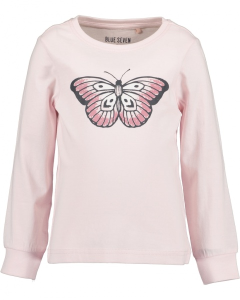 Пижама для девочек Blue Seven Бабочка р.140 роза 777523 X5406 