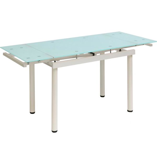 Стол обеденный Maximum DT TR белый/берюзовый 