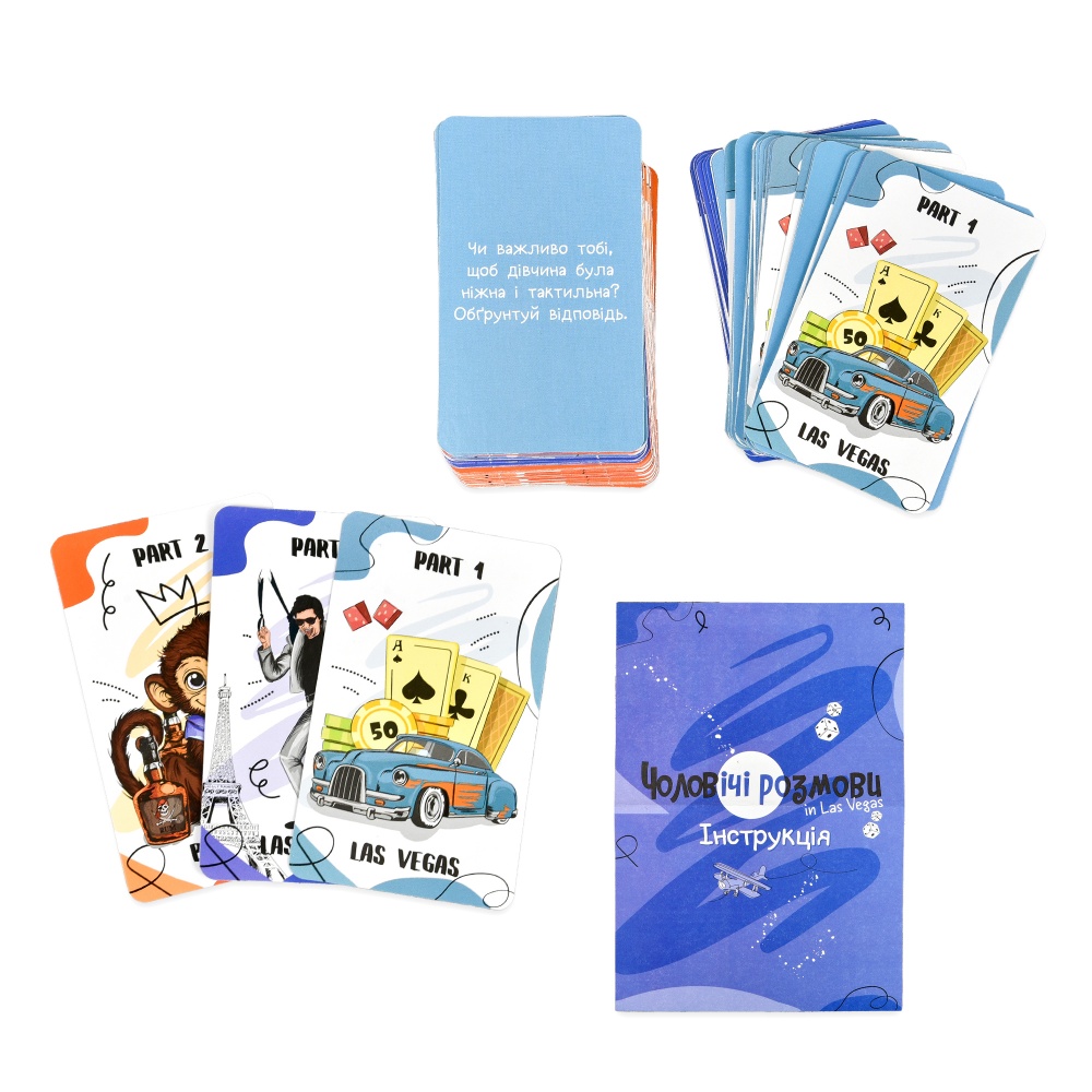 Гра настільна Strateg Чоловічі розмови 30673