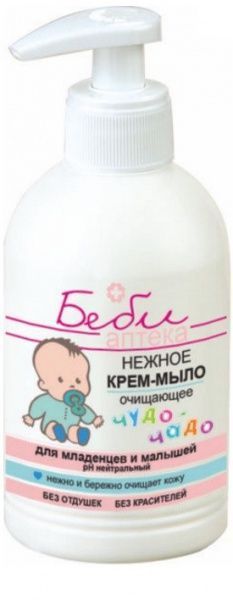 Крем-мыло Бебі аптека фторид натрия 300 мл