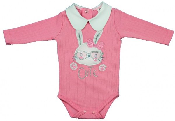 Полукомбинезон Danaya с вышивкой р.68 розовый ЗО20-70 