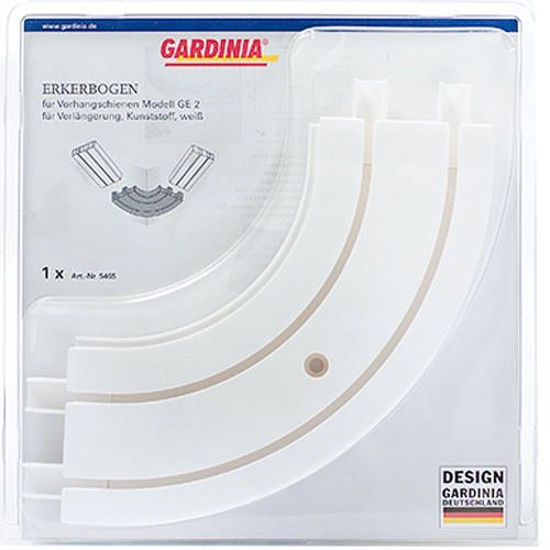 Поворот Gardinia внутрішній подвійний набірний білий