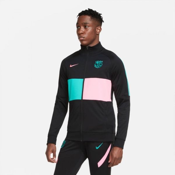 Джемпер Nike FCB M NK I96 ANTHM TRK JKT CL CK8555-010 р. S чорний