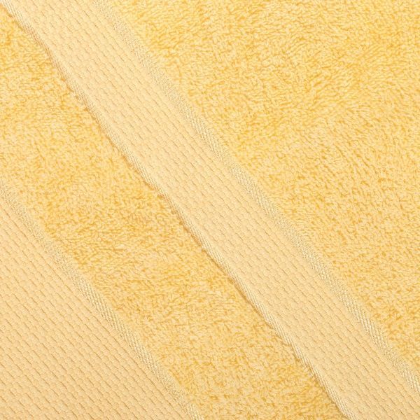 Простирадло махра 150x200 см жовтий ТЕКС 