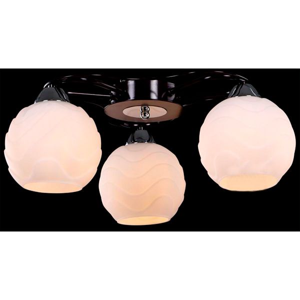Люстра потолочная Accento lighting Lurd ALPL-PL17107-3 3x60 Вт E27 венге 