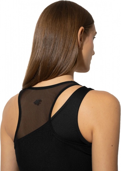 Майка 4F TSHIRT F144 4FSS22TTSHF144-20S р.S черный