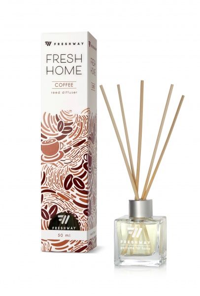 Аромадиффузор для дома FRESHWAY Coffee Ароматный кофе 50 мл 