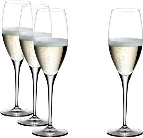Набор бокалов для шампанского 4 шт., 0,33 л. Heart to Heart Riedel
