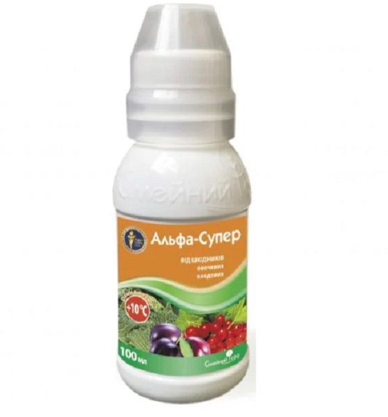 Інсектицид Сімейний сад Альфа Супер 100 мл