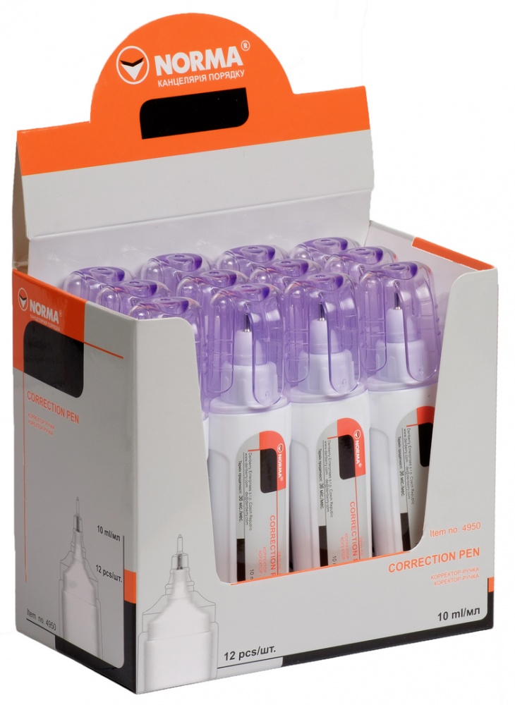 Корректор-ручка NORMA 10 мл