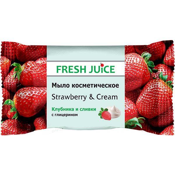 Мыло Fresh Juice Strawberry and Cream 75 г