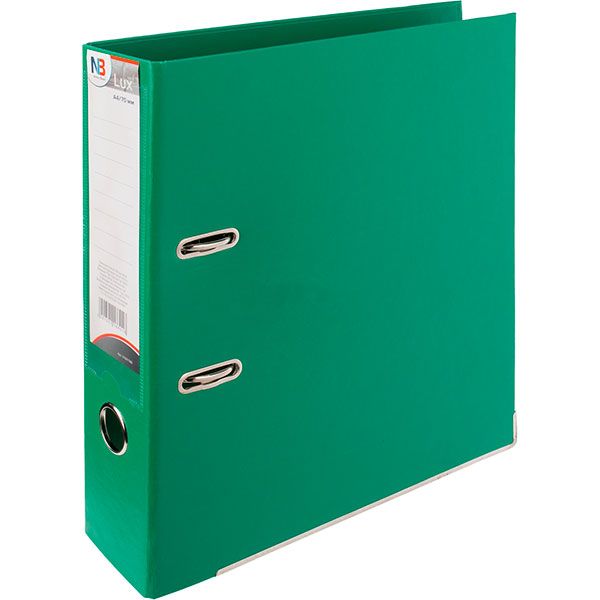 Папка-реєстратор CLASSIC зелена двостороння А4 70 мм. Nota Bene