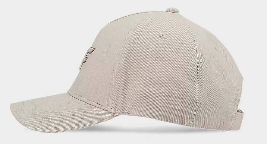 Кепка 4F BASEBALL CAP U388 4FJWSS25ACABU388-83S os бежевий