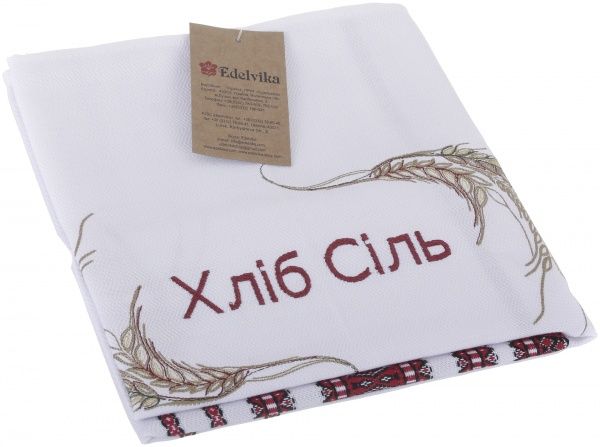 Рушник Хлеб-соль 632-18/00 33x180 см Эдельвика 