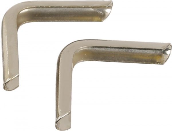 Уголок 15х15 серебро 4 шт.