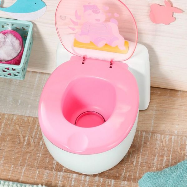 Набір Zapf Інтерактивний унітазик для ляльки Baby Born зі звуком 828373