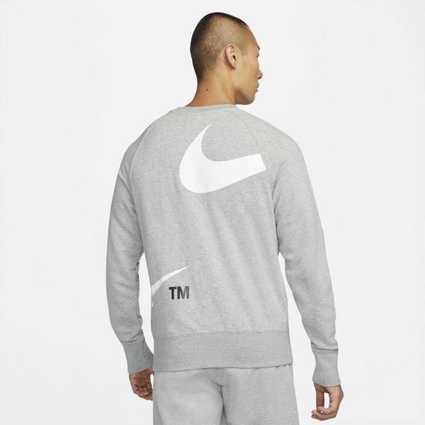 Свитшот Nike M NSW SWOOSH SBB CREW DD5993-063 р. M серый
