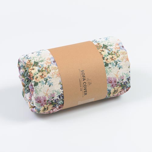 Покрывало Букет роза. 145x210 см Текстиль-Контакт молочный 