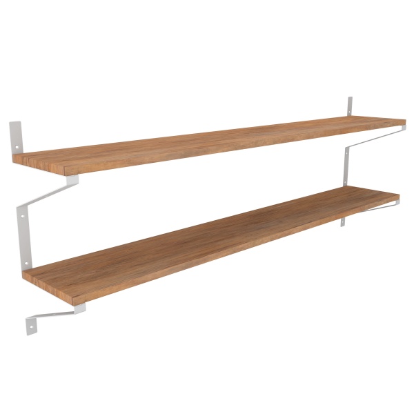 Кронштейн для полок Valore Треугольник двойной Loft SW-DT-28