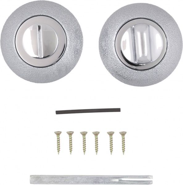 Накладка WC 25 Solara, Jolie WC матове срібло/хром